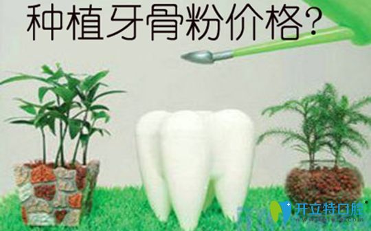 種植牙骨粉價格多少錢1克
