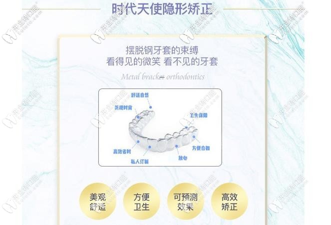 時(shí)代天使隱形牙套優(yōu)勢(shì)