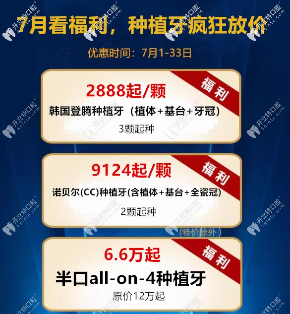 武漢全口ALL-on-4種植牙和吸附性義齒驚爆價格上線,錯過后悔